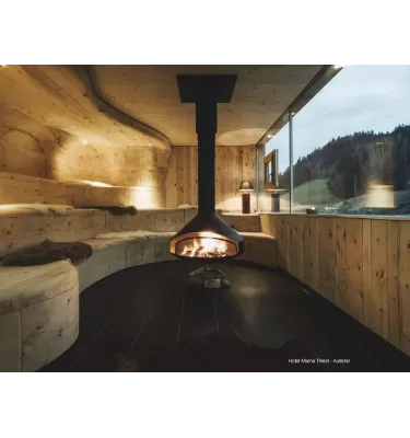 Focus - ERGOFOCUS wood fireplace