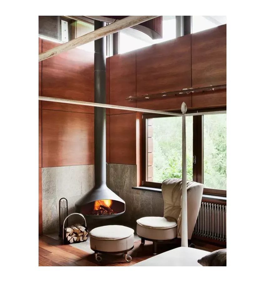 Focus - ERGOFOCUS wood fireplace