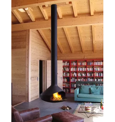 Focus - ERGOFOCUS wood fireplace