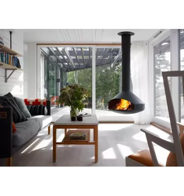 Focus - ERGOFOCUS wood fireplace