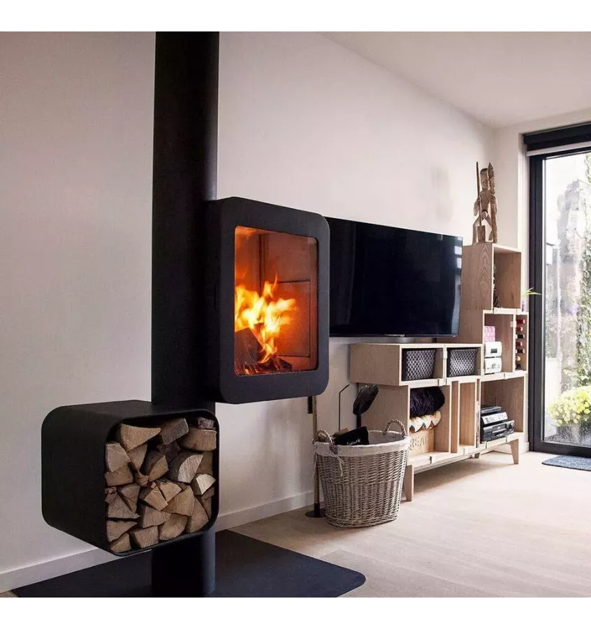 Focus - kominek na drewno GRAPPUS