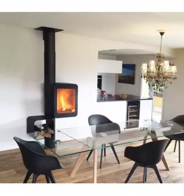 Focus - kominek na drewno GRAPPUS