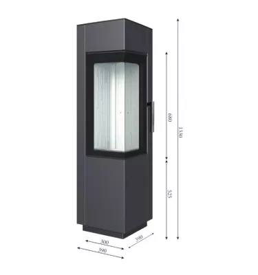 BeF - freestanding stove BeF Aries 3 E