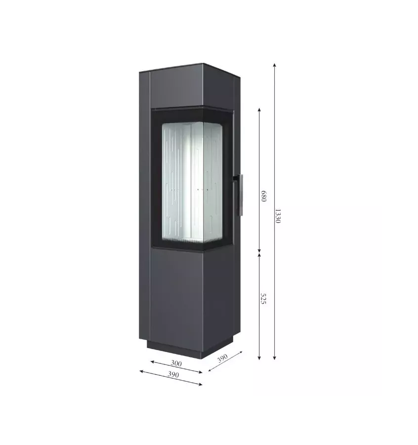 BeF - freestanding stove BeF Aries 3 E