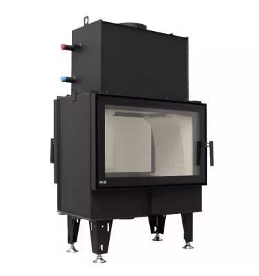 BeF - fireplace insert with a water jacket BeF Twin 8 Aquatic