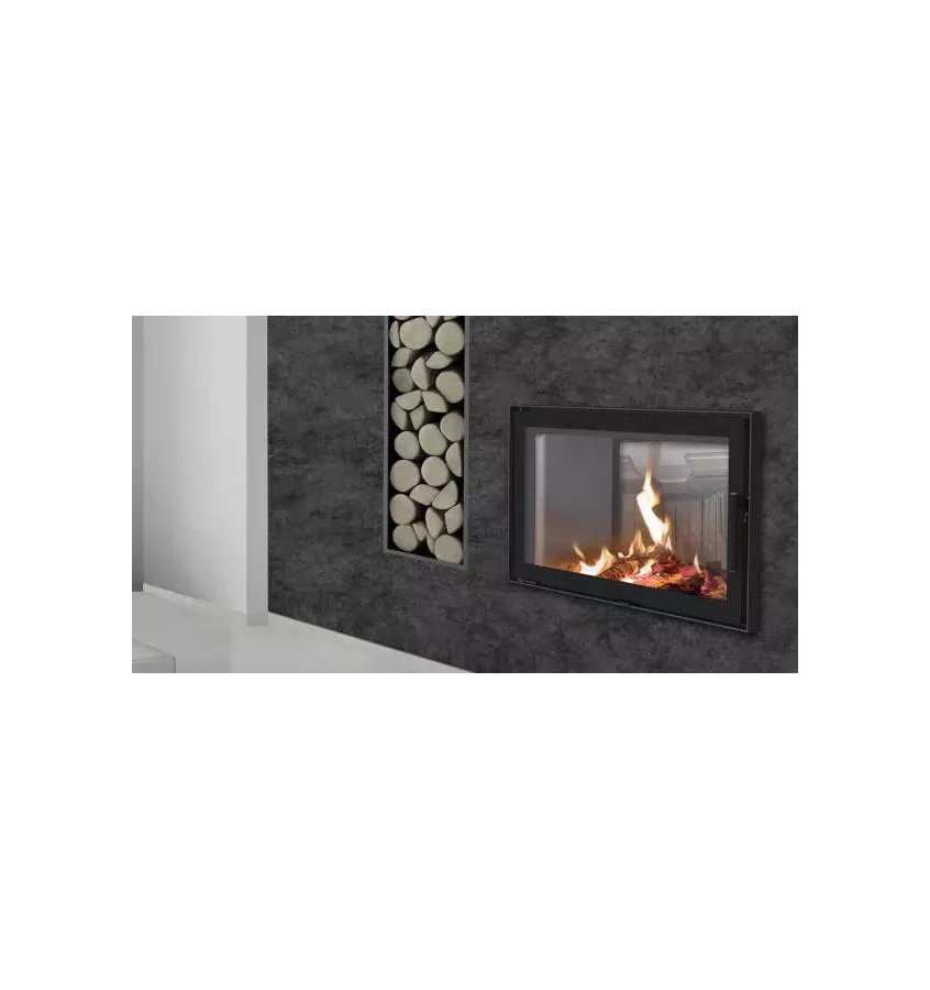 BeF - fireplace insert with a water jacket BeF Twin 8 Aquatic