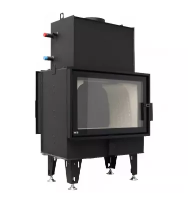 BeF - fireplace insert with a water jacket BeF Twin 8 N Aquatic