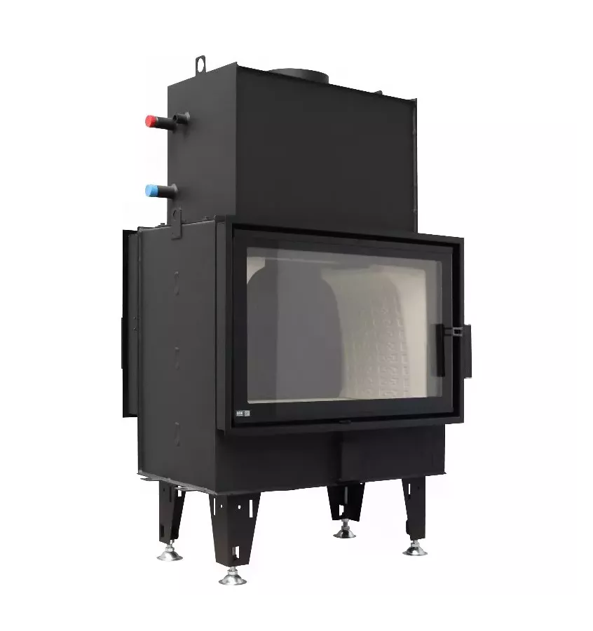 BeF - fireplace insert with a water jacket BeF Twin 8 N Aquatic