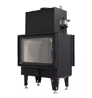 BeF - fireplace insert with a water jacket BeF Twin 8 N Aquatic