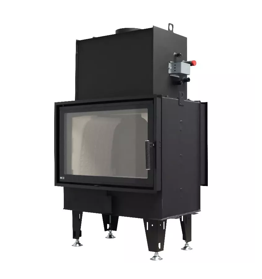 BeF - fireplace insert with a water jacket BeF Twin 8 N Aquatic