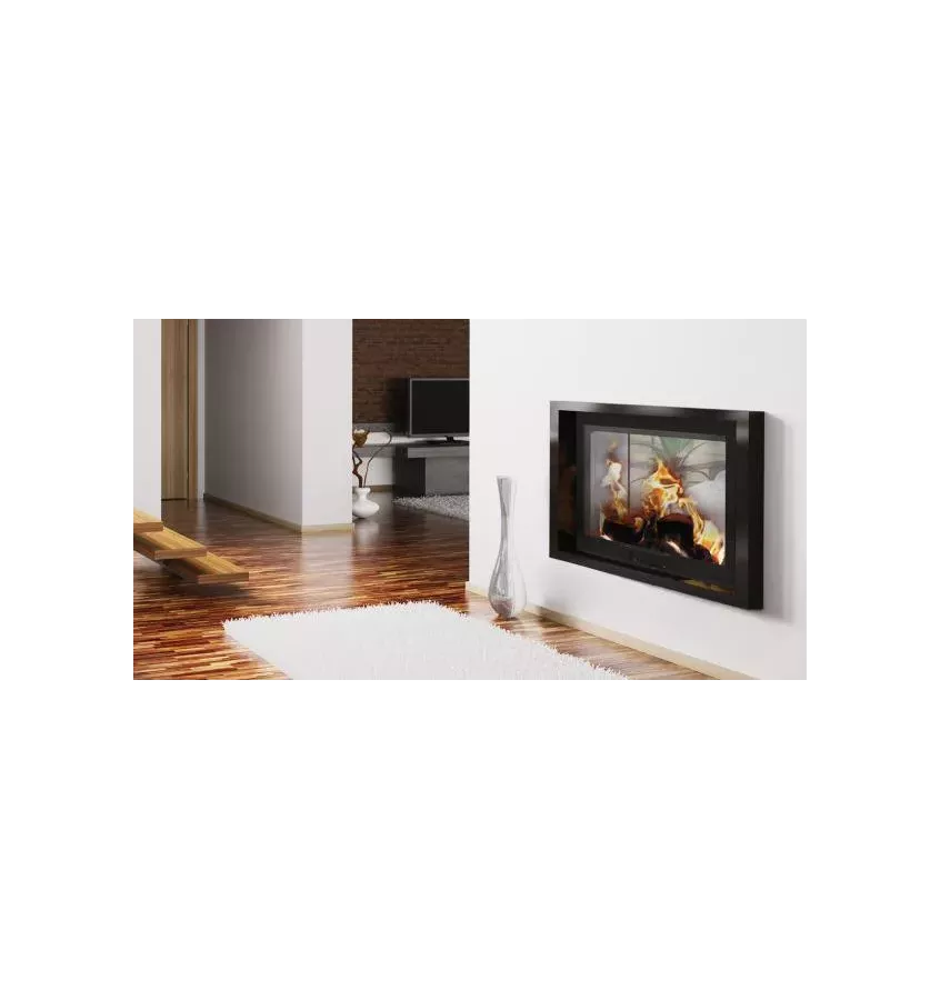 BeF - fireplace insert with a water jacket BeF Twin V 8 Aquatic