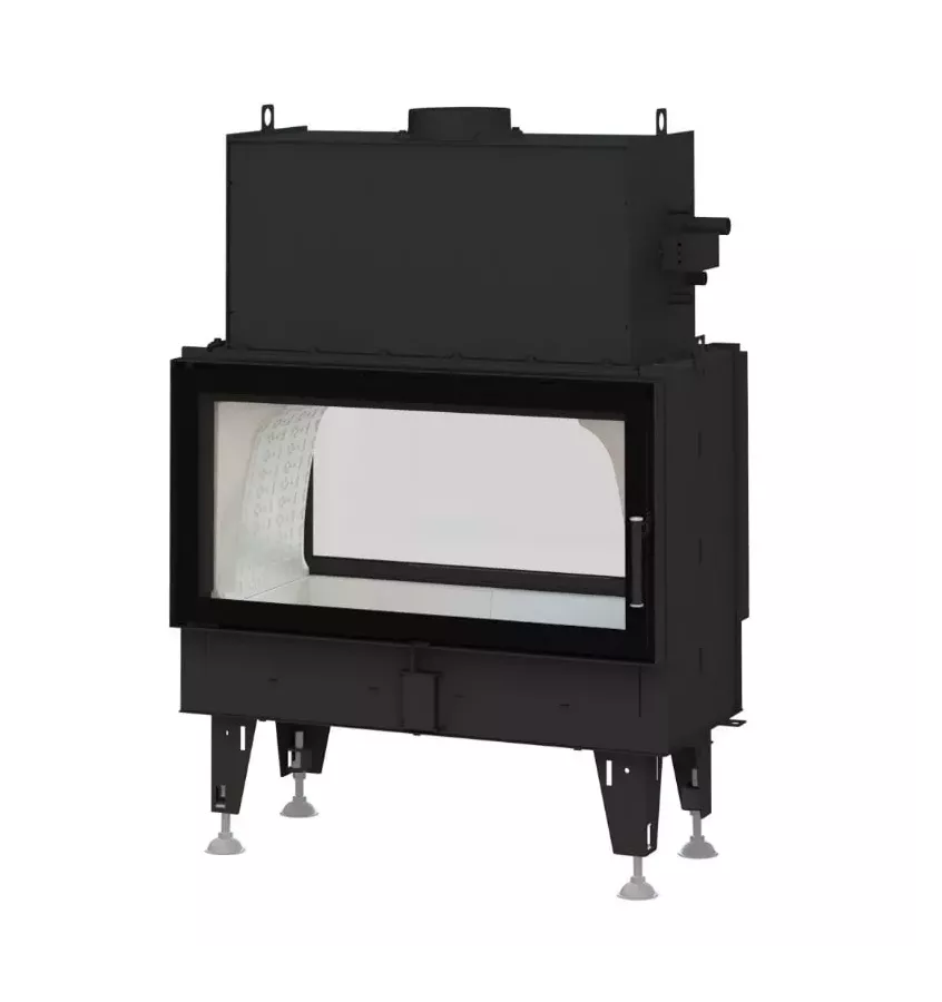 BeF - fireplace insert with a water jacket BeF Twin 10 Aquatic