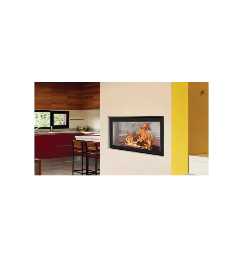 BeF - fireplace insert with a water jacket BeF Twin 10 Aquatic