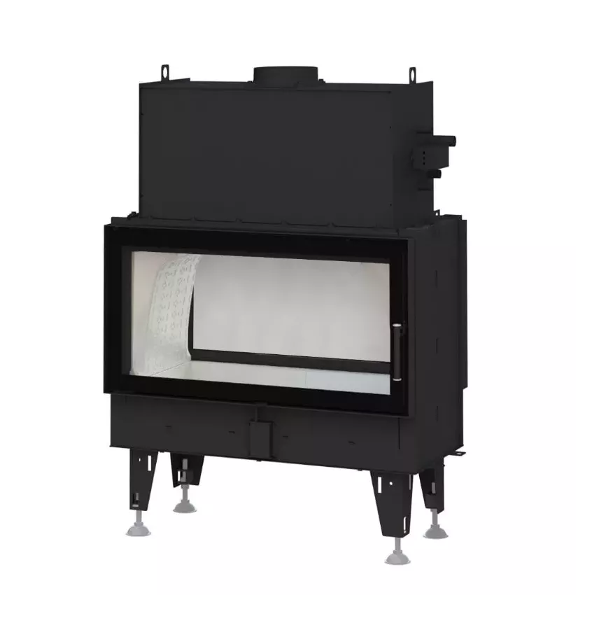 BeF - fireplace insert with a water jacket BeF Twin 10 N Aquatic