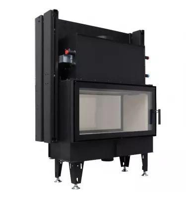 BeF - fireplace insert with a water jacket BeF Twin V 10 Aquatic