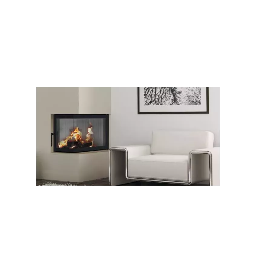 BeF - fireplace insert with a water jacket BeF Aquatic WH 80 CP