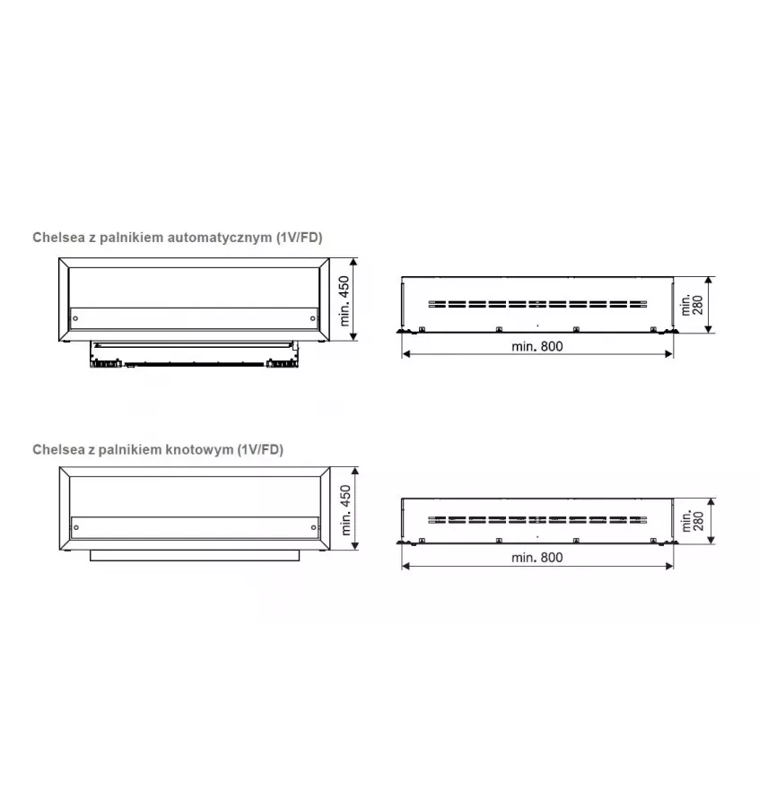 Spartherm - Ebios-Fire Chelsea bio fireplace