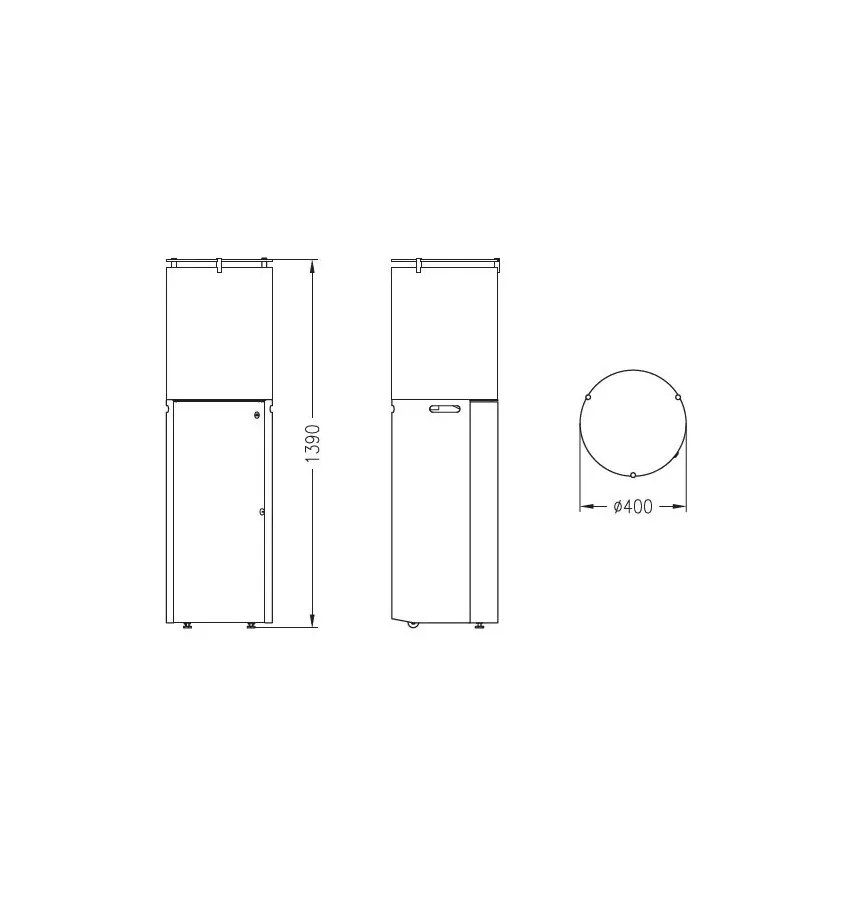 Spartherm - Freestanding biofireplace Fuora R