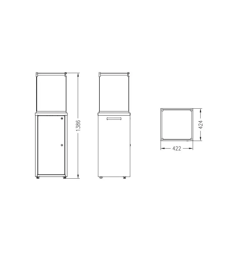 Spartherm - Freestanding bio fireplace Fuora Q