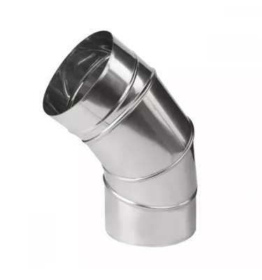 Prodmax - acid-resistant single-wall chimney system - adjustable elbow