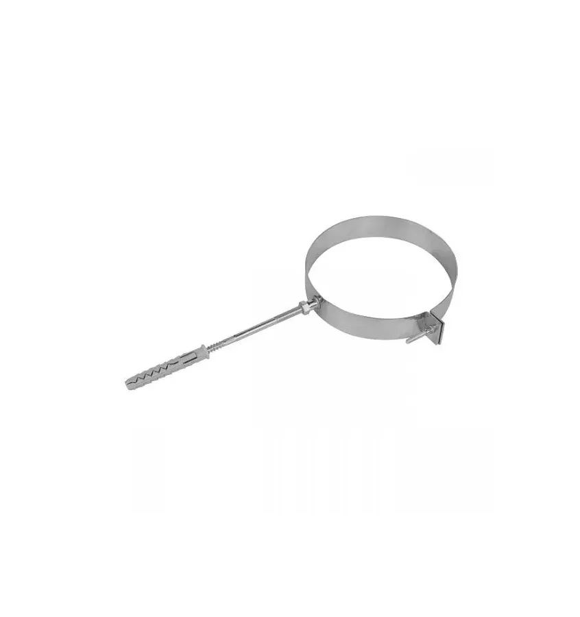 Prodmax - acid-resistant single-wall chimney system - wall bracket with a dowel