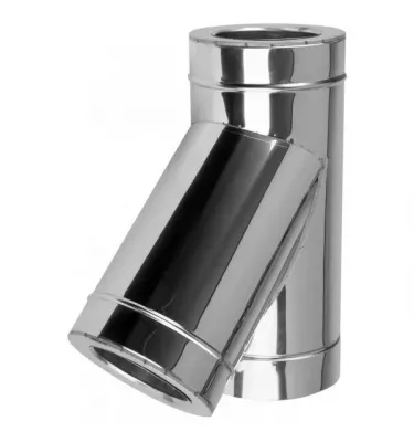 Prodmax - double-wall acid-insulated chimney system - tee