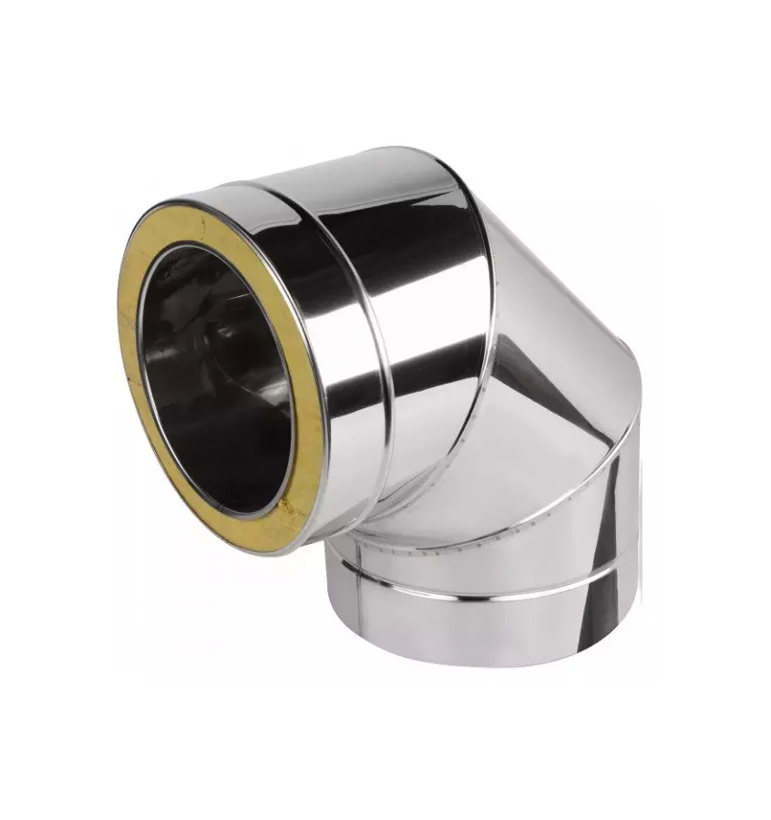 Prodmax - double-walled, acid-proof, chimney system - elbow