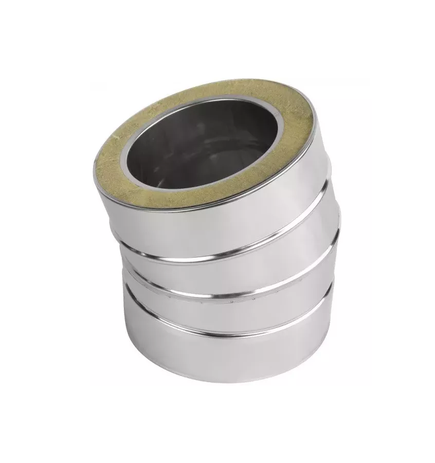 Prodmax - double-walled, acid-proof, chimney system - elbow