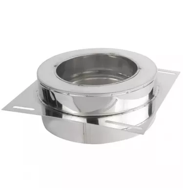 Prodmax - double-walled, acid-resistant, insulated chimney system - plate condenser