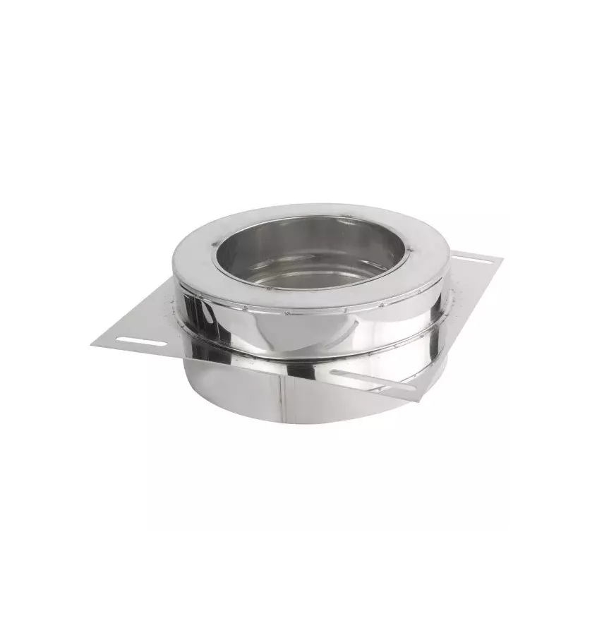 Prodmax - double-walled, acid-resistant, insulated chimney system - plate condenser