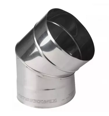 Prodmax - heat-resistant single-wall chimney system - knee