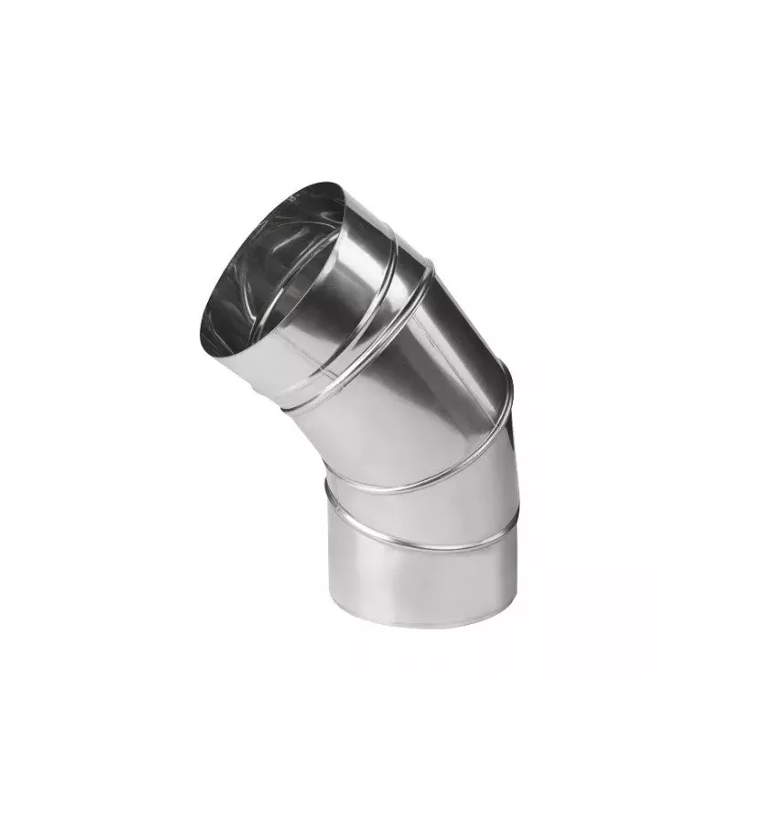 Prodmax - heat-resistant single-wall chimney system - adjustable elbow