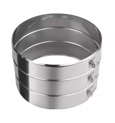 Prodmax - double-walled insulated heat resistant chimney system - reinforcing clamp