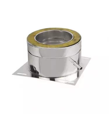 Prodmax - double-walled insulated heat resistant chimney system - condenser with base
