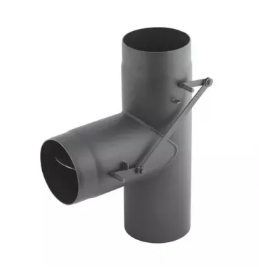 Darco - connection system for fireplaces and solid fuel boilers SPK - 90 ° dual-flow tee TRMr