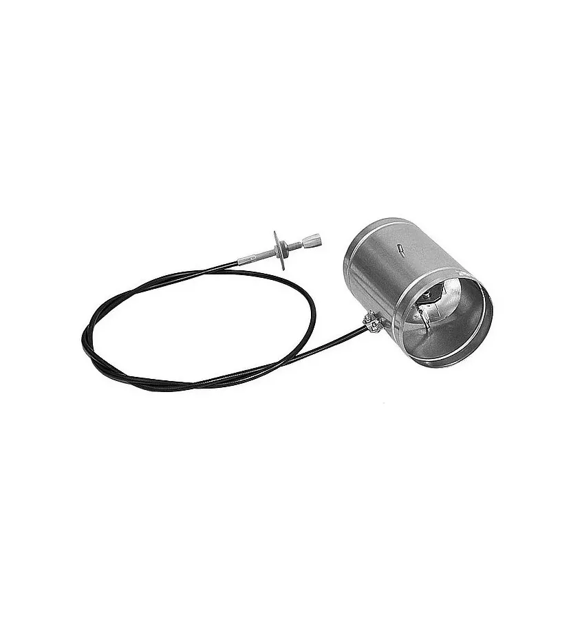 Darco - round DGP hot air distribution system - butterfly valve with PJS / C tie rod