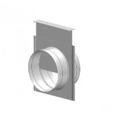 Darco - DGP hot air distribution system round - ZAS-OC gate valve