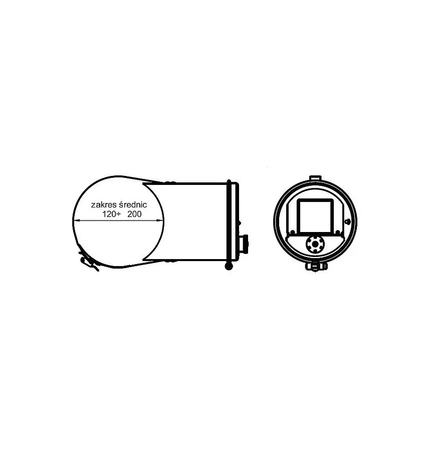 Darco - chimney draft regulators - round chimney draft regulator for RCR pipe
