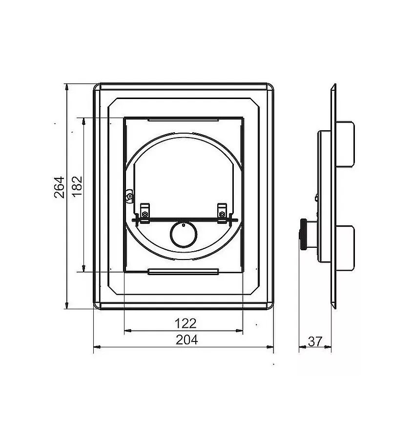 Darco - chimney draft regulators - chimney draft regulator for Darco RCW purge