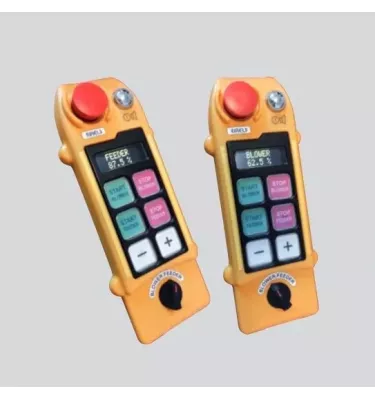 Terex - remote control with display and adjustments