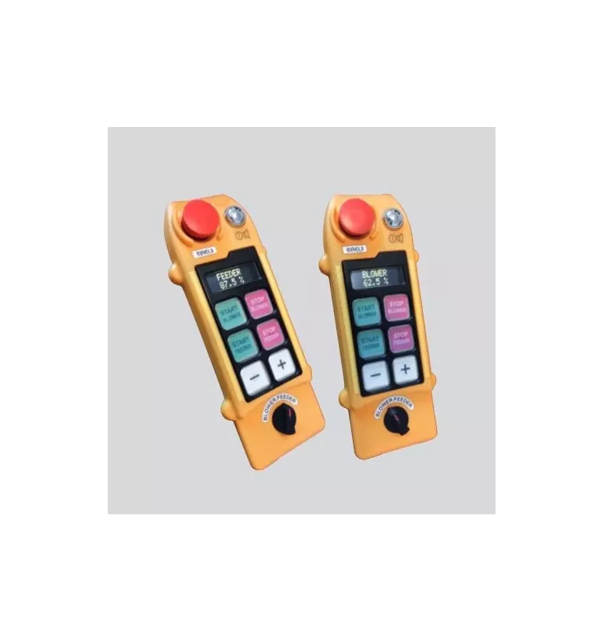 Terex - remote control with display and adjustments