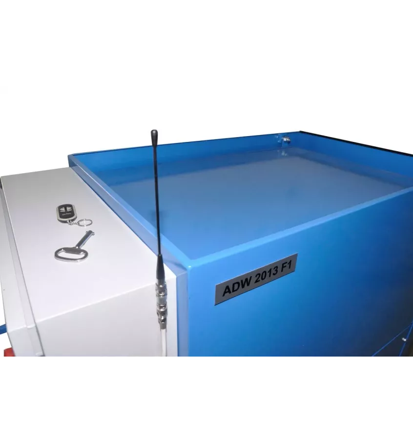 Terex - półka otwierana na materiał