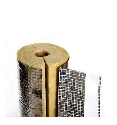 Isover - otulina z wełny mineralnej U Protect Pipe Section Alu2