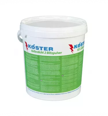 Coester - fast setting waterproofing powder KD 2 Blitzpulver