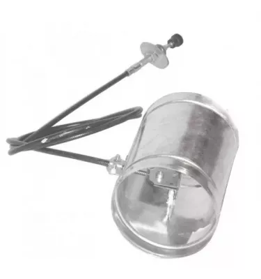 Prodmax - round air distribution system made of galvanized steel - damper