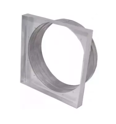 Prodmax - round air distribution system made of galvanized steel - transition to a grille