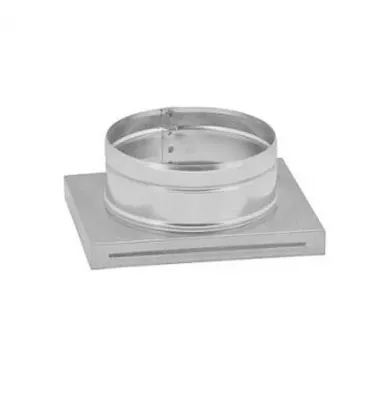 Prodmax - round air distribution system made of galvanized steel - pipe transition - inlet