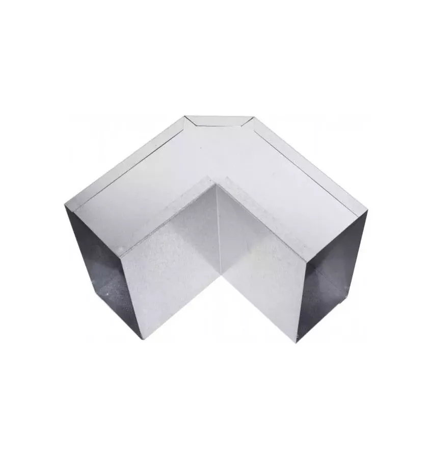 Prodmax - rectangular air distribution system made of galvanized steel - elbow