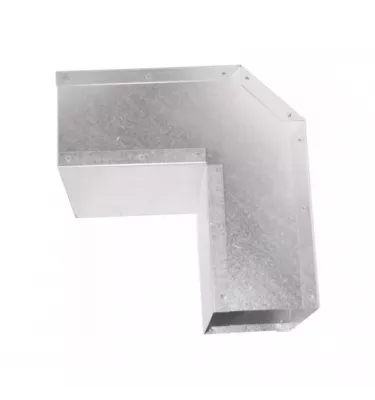 Prodmax - rectangular air distribution system made of galvanized steel - elbow