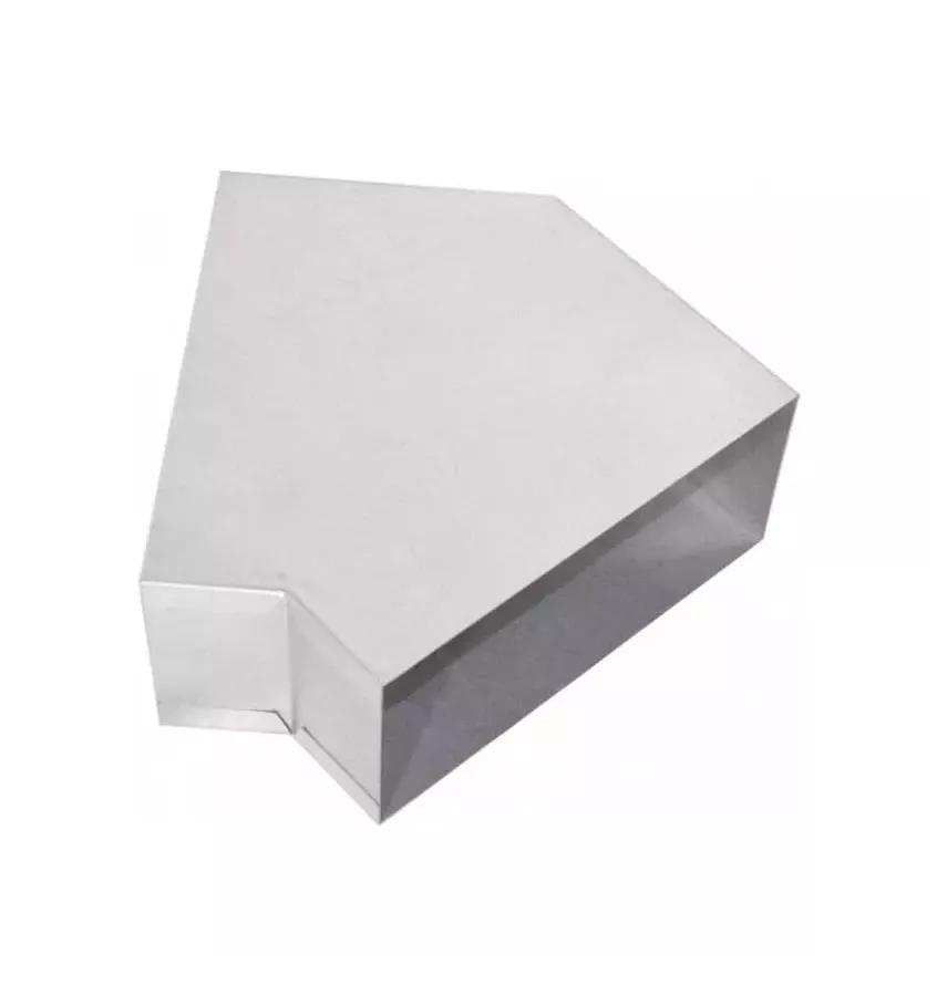 Prodmax - rectangular air distribution system made of galvanized steel - elbow